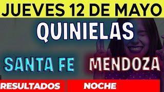 Resultados Quinielas Nocturna de Santa Fe y Mendoza, Jueves 12 de Mayo