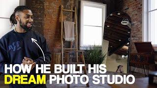 Tour His BEAUTIFUL Rental Photo Studio | James Davis x The Space OC