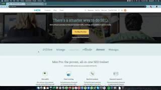 SEO Analysis with Moz Pro SEO Tool