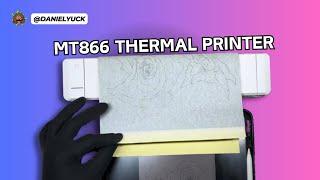 HPRT MT866 Tattoo Thermal Printer Unboxing And Review