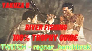 River Fishing Completion - Yakuza 0 100% Trophy Guide