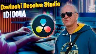 How to change the language of Davinci Resolve