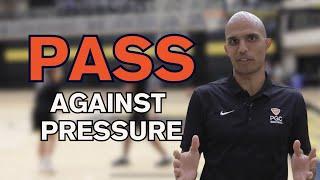 2 on 2 Basketball Entry Pass Drill