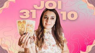 JOI31 OCTOMBRIE 2024TAROT ZILNIC:Nu spune niciodată "Asta e!"și nu te da bătut!Continuă să mergi!