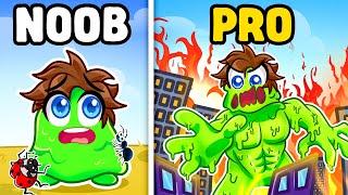 I Went NOOB to PRO in Roblox BIGGEST SLIME Simulator...