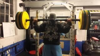 Sim Barnes 110kg axel press