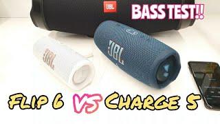 JBL Charge 5 vs. Flip 6 Max Volume | Bass Sound Test!