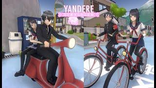 Senpai Takes Ayano On A Bike Ride! New Town With People (Concept) | Yandere Simulator