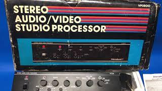 Stereo Audio/Video/Studio Processor 1980s 80sThen80sNow