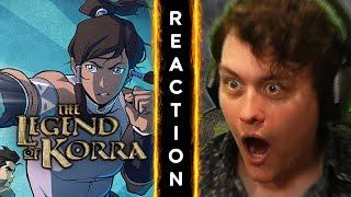 The Legend of Korra - Book 1 First Time REACTION