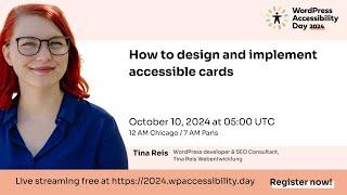 How to Design and Implement Accessible Cards