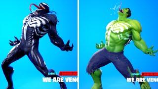 Fortnite Marvel HULK doing Funniest Built In Emotes #1