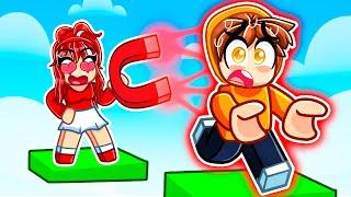 Roblox MAGNET OBBY with My Girlfriend