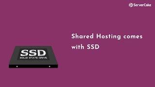 Shared Hosting - SSD Disk Space