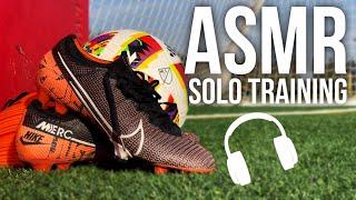 ASMR Solo Training Session In Nike Mercurial Vapor 13 | Individual Training For Soccer / Football