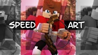 FREE Minecraft Profilepicture Speed Art | Spezi Arts