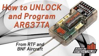 How to UNLOCK your Spektrum AR637TA / AR630 / AR631