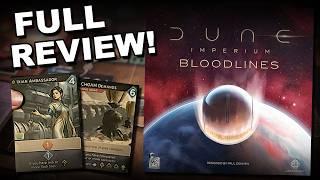 Reviewing EVERYTHING in Dune Imperium: Bloodlines!