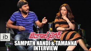 Sampath Nandi & Tamanna interview about Bengal Tiger success - idlebrain.com