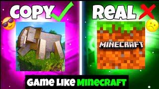 TOP 5 BEST COPY GAMES LIKE MINECRAFT 1.21  | BEST MINECRAFT COPY'S FOR ANDROID 2024 