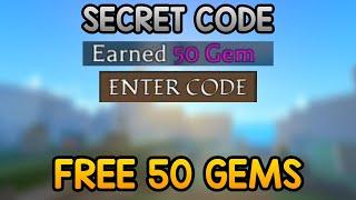 Secret Code Gives 50 Gems | King Legacy