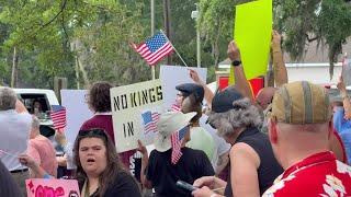 Thousands attend 'No Kings' rallies in the Lowcountry