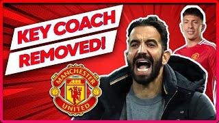 RUTHLESS AMORIM REMOVES TEN HAG COACH!! as lisandro returns!!