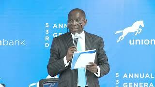 Copy of UNION BANK OF NIGERIA PLC 53RD ANNUAL GENERAL MEETING