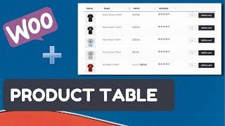 How To Make A Product Table In Woocommerce | Product table Grid | In Urdu / Hindi 2022