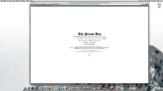 How to use Utorrent and Piratebay