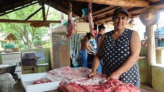 PREPARING PORK FOR SELLING AT THE FAIR