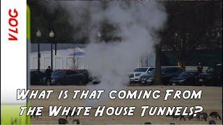 Is there burning smoke coming from the White House tunnels? Let me show you what I saw and read.