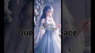 Which queen you are According to your Birthday Month (Part -2) || #Shorts