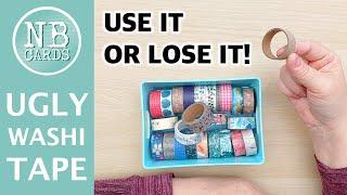 UGLY WASHI TAPE! USE IT OR LOSE IT! Plus 10 Clean and Simple Cards [2024/146]