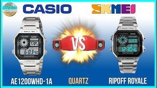 Watch Boxing! | Casio Royale 100m Quartz AE1200WHD-1A Vs. Chinese SKMEI Unbox & Review