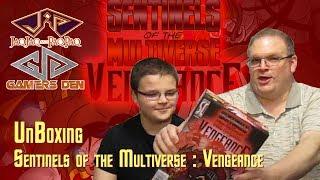 GAMER'S DEN : Unboxing : Vengeance : Sentinels of the Multiverse