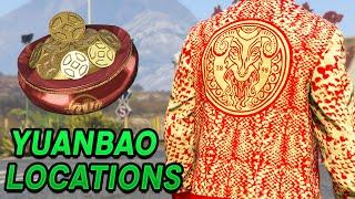 All Yuanbao Locations (Gold Snake Santa Capra Outfit) | GTA Online