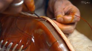 Quiet Craftsmanship: Hand-Dyed Leather Derby Shoes