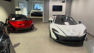 McLaren P1 & Porsche 911 997 GT3 RS duo at SR Auto Group Vancouver | Dream Garage | Hypercar Trinity