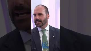 Eduardo diz que Bolsonaro deixou o Brasil para não ser preso