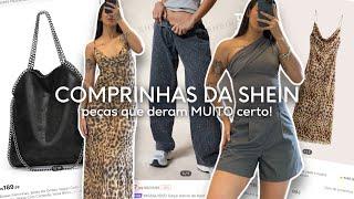 COMPRINHAS DA SHEIN | marca nova com peças INCRÍVEIS, só peça linda! ️