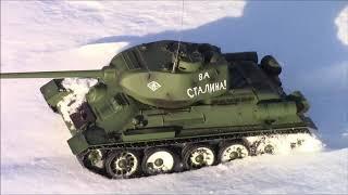 Радиоуправляемый танк T34/85. Масштаб 1:16