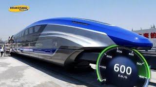 Top 10 Trenes de Alta Velocidad Más Rápidos del Mundo - 600 km/h!