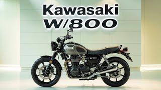 Kawasaki W800 2025 OFFICIALLY LAUNCHED – Classic Looks, Big Upgrades!