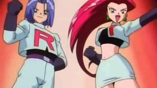 Team rocket motto! Pokémon! Jesse,James and Meowth