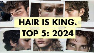 Top 5 Men's Hairstyles 2024: LEVEL UP Your Hair Game and ELEVATE YOUR LOOK! (with tips and products)