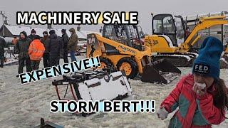 MACHINERY sale, excellent trade!! SNOW is hear!