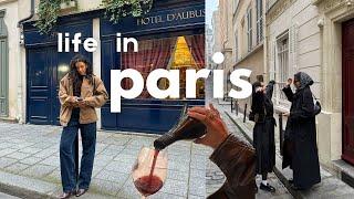 life in Paris | friends visit, hot chocolate, croissants, & the louvre