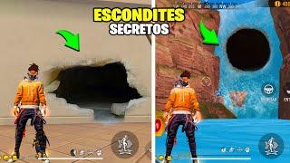 ESCONDITES SECRETOS en el nuevo mapa (SOLARA) en FREE FIRE