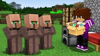 ПОЧЕМУ ЖИТЕЛИ ИЗВИНЯЮТСЯ ПЕРЕДО МНОЙ В МАЙНКРАФТ 100% троллинг ловушка minecraft